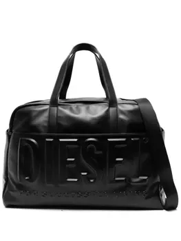 Diesel сумка с тисненым логотипом, черный