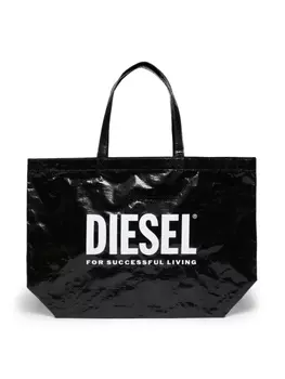 Diesel сумка-тоут Weoder с логотипом, черный