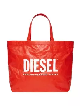 Diesel сумка-тоут Weoder с логотипом, красный