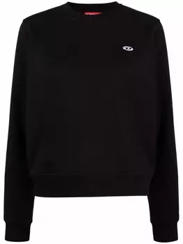Diesel толстовка F-Reggy-Doval-Pj с логотипом, черный