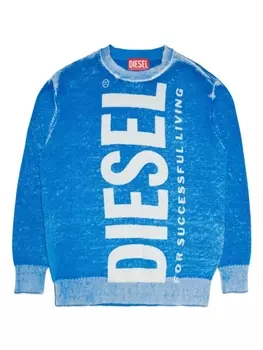 Diesel толстовка K-Flow с логотипом, синий
