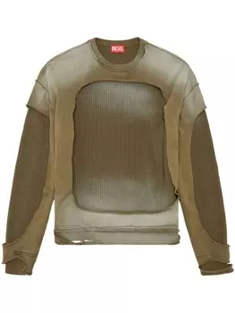 Diesel толстовка K-Osbert, зеленый