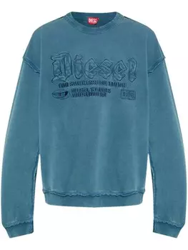 Diesel толстовка S-Boxt-Raw, синий