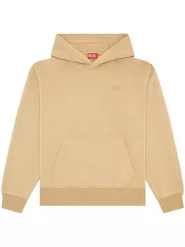 Diesel толстовка с капюшоном S-Macs-Hood-Megoval-D, нейтральный цвет