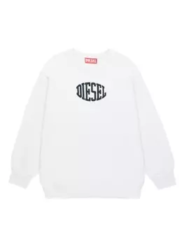 Diesel толстовка с логотипом, белый