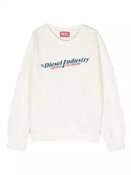 Diesel толстовка с логотипом, белый