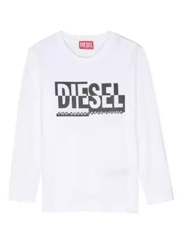 Diesel толстовка с логотипом, белый