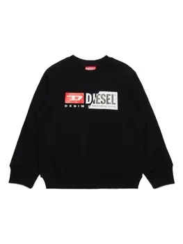 Diesel толстовка с логотипом, черный
