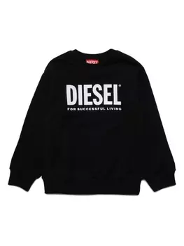 Diesel толстовка с логотипом, черный