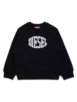 Diesel толстовка с логотипом, черный
