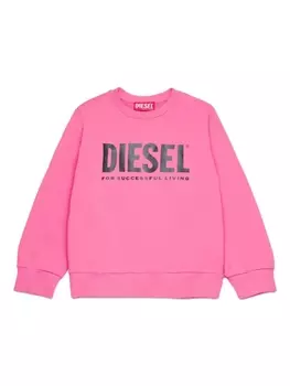 Diesel толстовка с логотипом, розовый