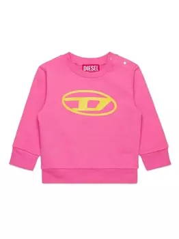Diesel толстовка с логотипом, розовый
