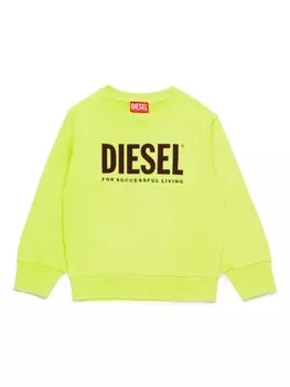 Diesel толстовка с логотипом, желтый