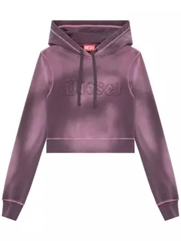 Diesel толстовка с вышитым логотипом F-Slimmy, розовый