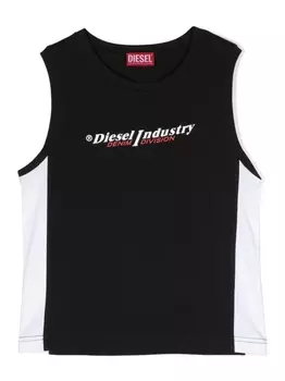 Diesel топ без рукавов, черный