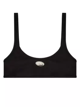 Diesel топ бикини Ut-Bra-Top-Utlt, черный