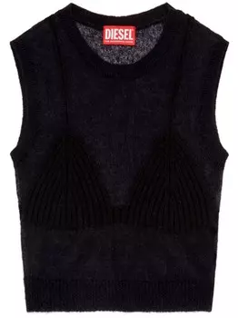 Diesel топ M-Arostica, черный
