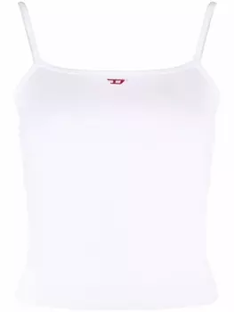 Diesel топ T-Hop-D с логотипом, белый