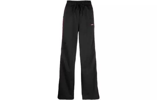 DIESEL Трикотажные спортивные брюки женские черные