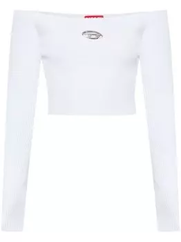 Diesel трикотажный топ M-Vera-Ls, белый