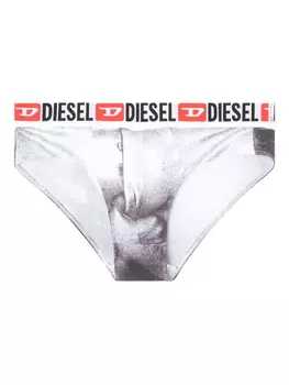 Diesel трусы-брифы из коллаборации с Tom of Finland Foundation, белый