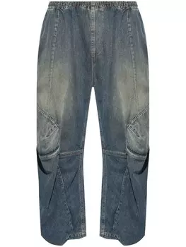 Diesel укороченные джинсы D-Para-Short-FSF, синий