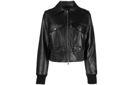 DIESEL Укороченные пальто женское черные