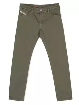 Diesel узкие брюки 1995, зеленый