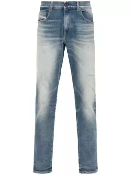 Diesel узкие джинсы 2019 D-Strukt, синий