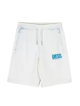 Diesel выбеленные шорты, синий