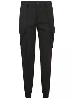 Diesel зауженные брюки-карго, черный