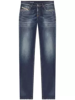 Diesel зауженные джинсы 2023 D-Finitive, синий