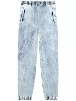 Diesel зауженные джинсы D-Lab, синий