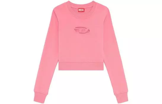 DIESEL Женская толстовка серии OVAL-D, розовая