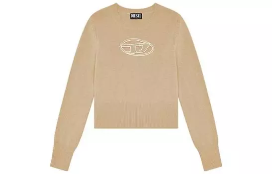 DIESEL Женский джемпер FW23, коричневый