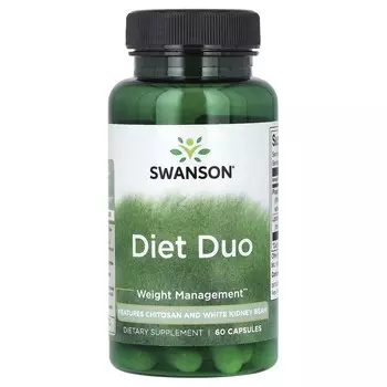 Диетический дуэт, 60 капсул Swanson