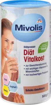 Диетический коктейль Vital Food со вкусом шоколада 500г Mivolis