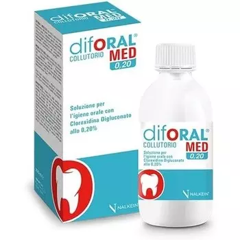 Дифорал Мед 0,20 Ополаскиватель для полости рта 200 мл Nalkein Sa