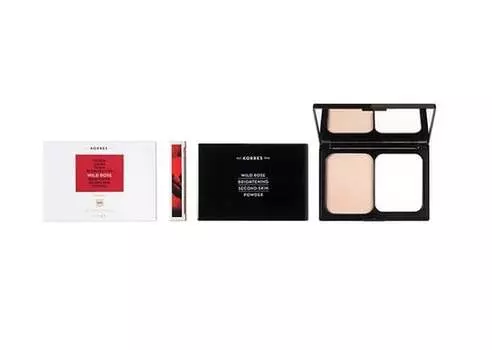 Дикая роза, компактная пудра WRP1 Korres