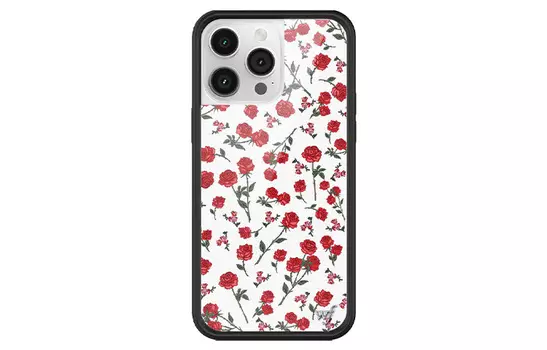 ДИКОВЫЙ ЦВЕТОК Чехол для телефона Wildflower, Red Roses