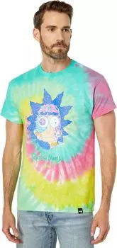 Dim Mak x Rick and Morty - футболка «Рик», цвет Minty Tie-Dye