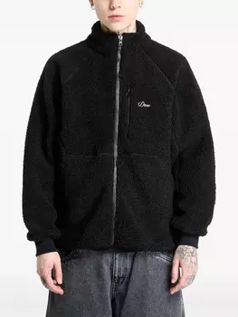 Dime флисовый бомбер, черный