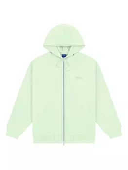 Dime худи на молнии, зеленый