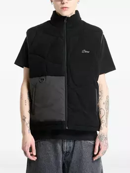 Dime жилет со вставками, черный