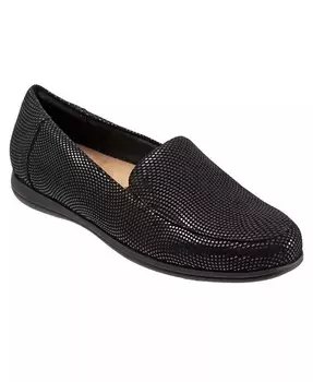 Дина Туфли на плоской подошве SoftWalk, черный