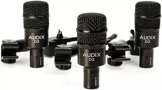 Динамический микрофон Audix D2 Trio with DVICE Mounts