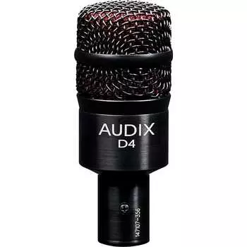 Динамический микрофон Audix D4 Hypercardioid Dynamic Drum / Instrument Microphone