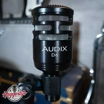 Динамический микрофон Audix D6 Dynamic Kick Drum Microphone