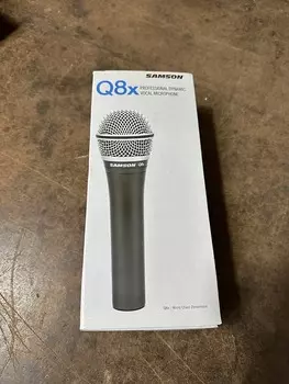 Динамический микрофон Samson Q8x Supercardioid Dynamic Microphone