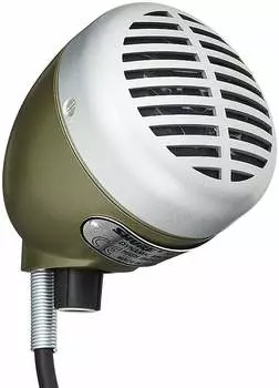 Динамический микрофон Shure 520DX Green Bullet Harmonica Microphone